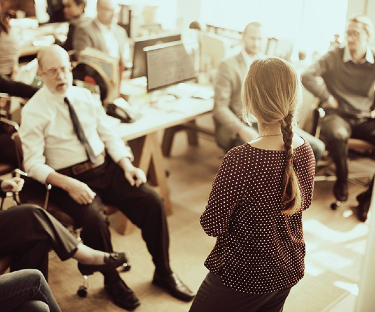 Seminar Meeting Office Working Corporate Leadership Concept