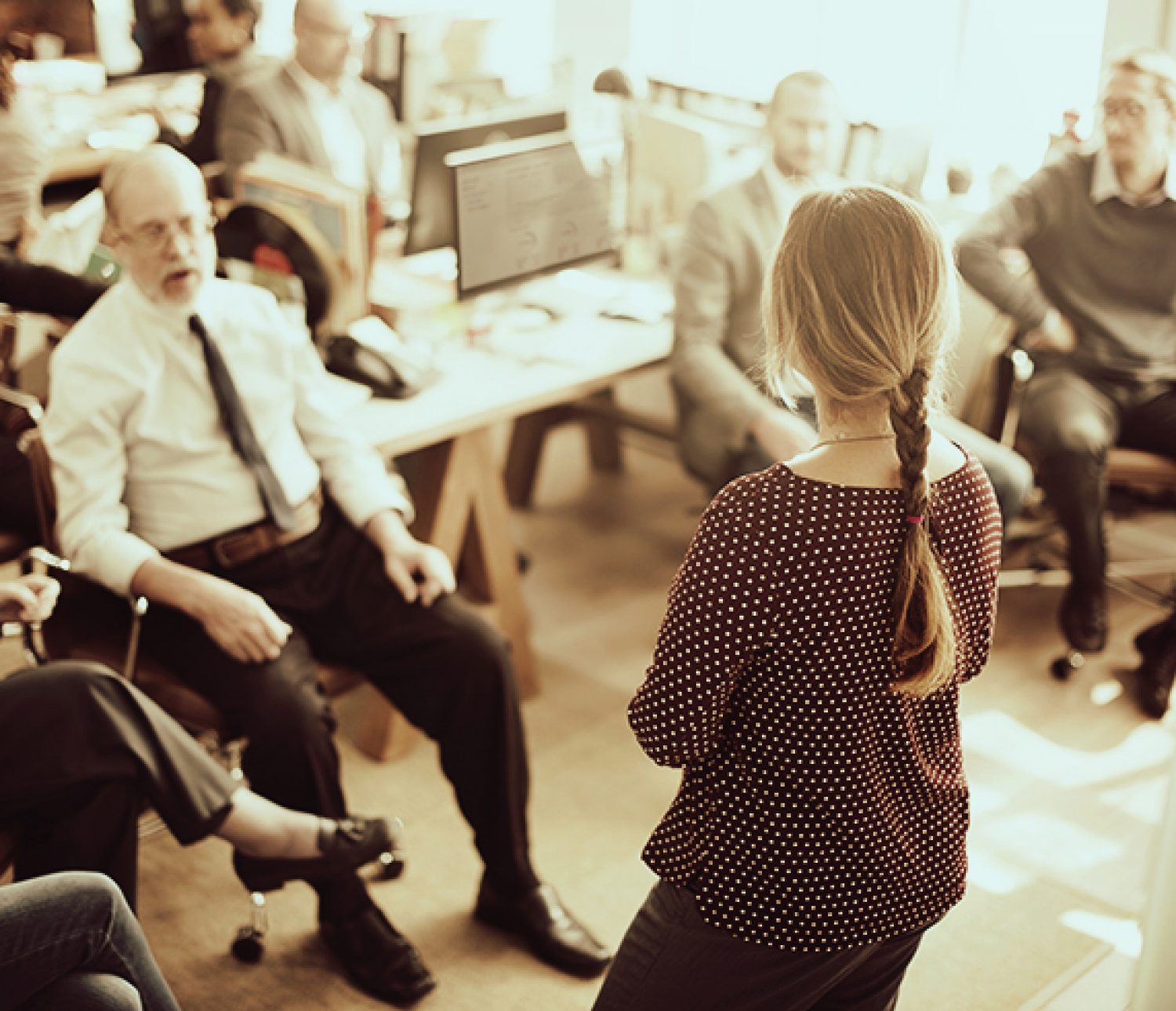 Seminar Meeting Office Working Corporate Leadership Concept